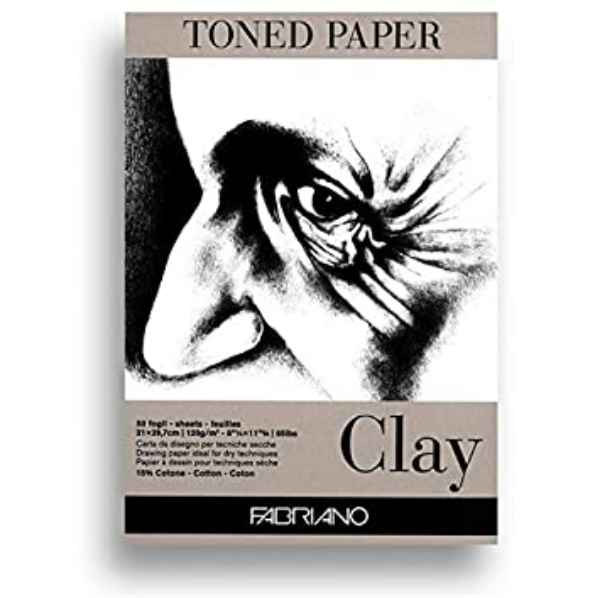 Picture of Fabriano toned paper pad A3 (CLAY)