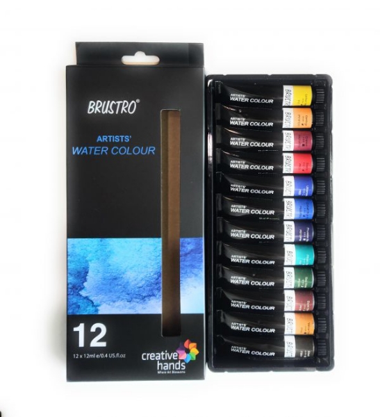 Picture of Brustro Artists Water Colour Set of 12x12ml