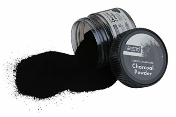 Picture of Brustro Artists Compressed Charcoal Powder 100G