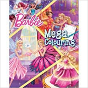 Picture of Barbie Mega Colouring
