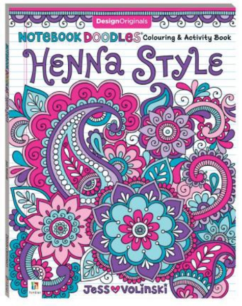 Picture of Design Originals NB Doodles HennaStyle ColourBook