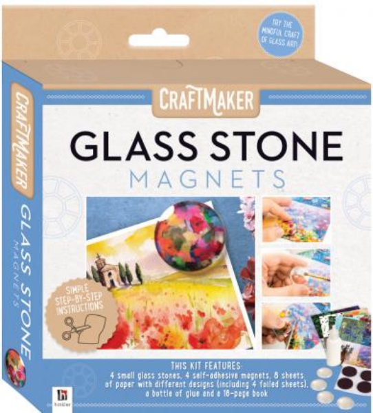 Picture of Hinkler Craft Maker Glass Stone Magnets