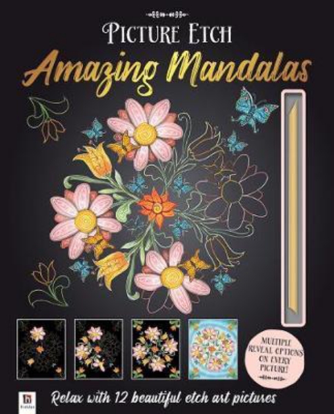Picture of Hinkler Picture Etch Zen Amazing Mandalas