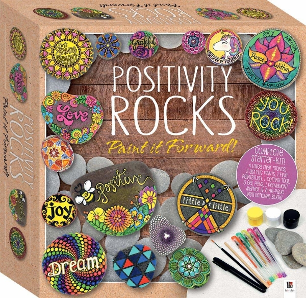 Picture of Hinkler Postivity Rocks Paint it Forward
