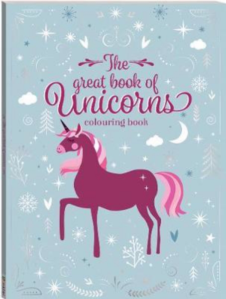 Picture of Hinkler The Great Book of Unicorns Coloring Book