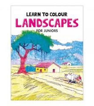 Picture of Learn to Colour Landscape for Junior (Purple)