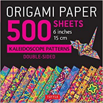 Picture of Kaleidoscope Patterns Origami Paper 6x15 500Sheets
