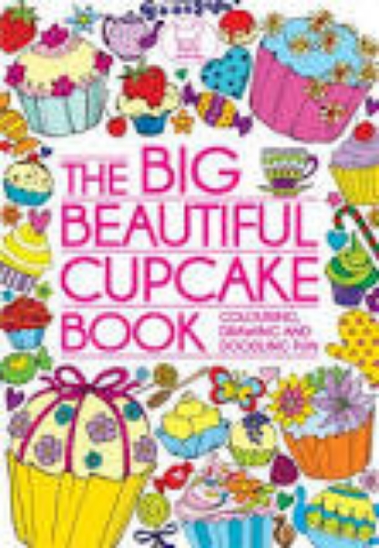 Picture of The Big Beautiful Cupcake Colouring Book