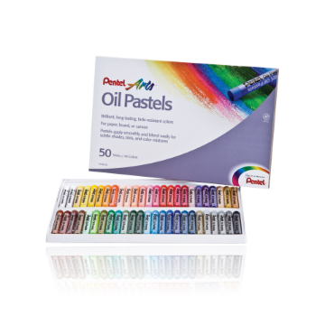 Picture of Pentel Oil Pastel 50 Shades