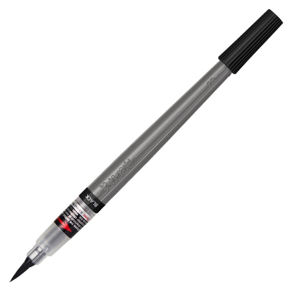 Picture of Pentel Arts Colour Brush Pigment - Black