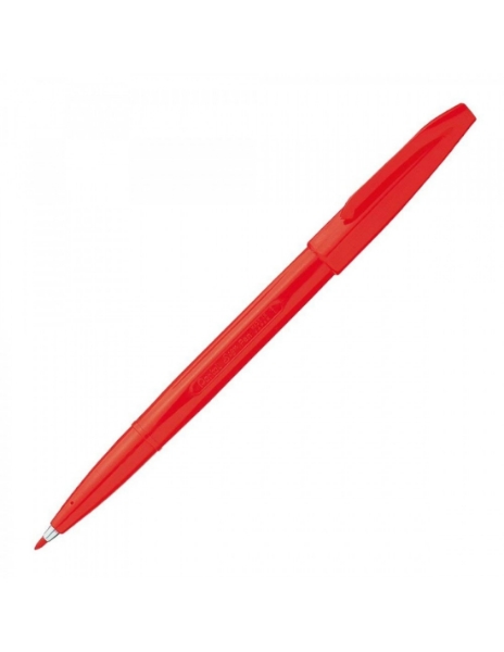 Picture of Pentel Artist Brush Sign Pen -Red (SES15C-B)