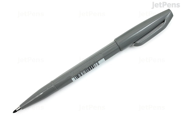 Picture of Pentel Sign Pen Fiber Tipped 2mm -Grey (S520-N)