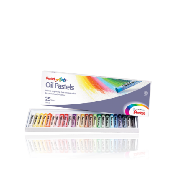 Picture of Pentel Oil Pastel Set of 25 Colours
