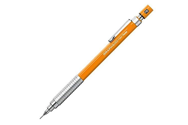 Picture of Pentel Grmecaphgear 600 Mechanical Drafting Pencil- 0.5MM- Orange (PG605-FX)