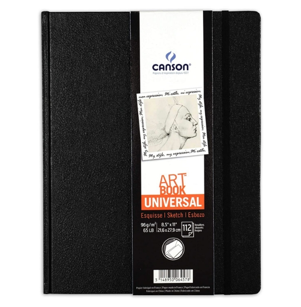 Picture of Canson Universal Art Book A5 96 gsm 21.6x27.9cm