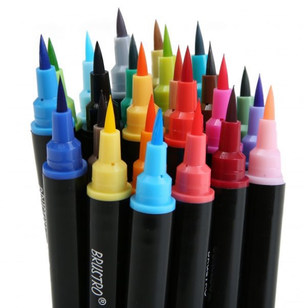 Picture of Brustro Aquarelle Brush Pen Set of 24