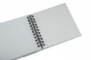 Picture of Brustro Grey Sketch Book Wiro Bound A5 120gsm 60sh