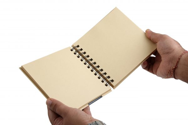 Picture of Brustro Kraft Sketch Book WiroBound 6x6100gsm100sh