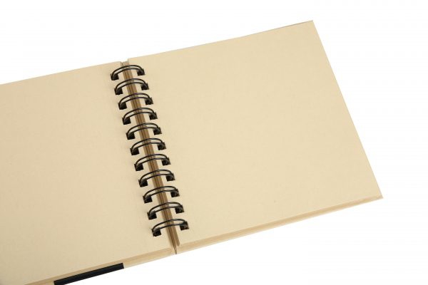 Picture of Brustro Kraft Sketch Book WiroBound A4 100gsm100sh