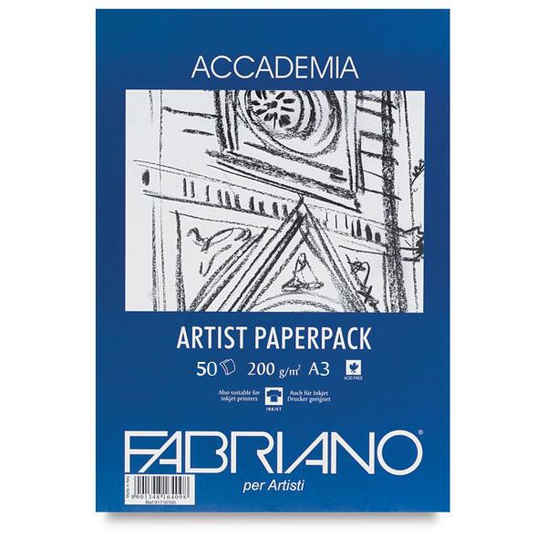 Picture of Fabriano Accademia Artist Paper 200Gsm A3 50shts