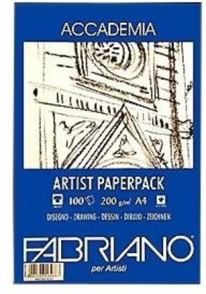 Picture of Fabriano Accademia Artist Paper 200Gsm A4 100shts