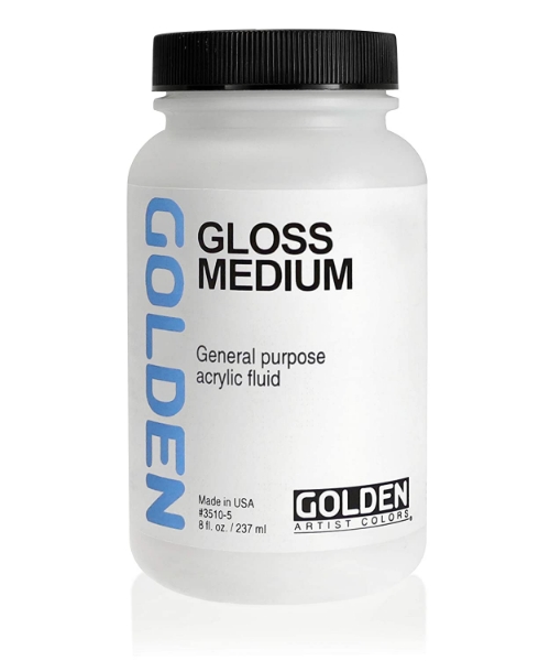 Picture of Golden Gloss Medium 237ml