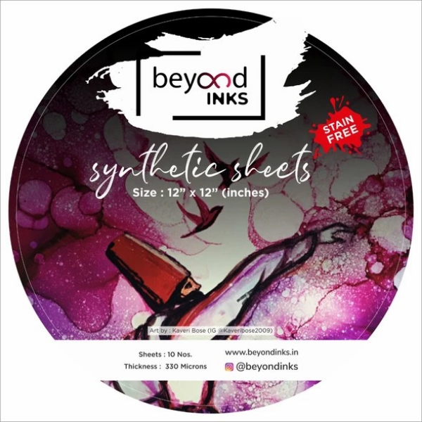 Picture of Beyond Synthetic Whitecircle Sht 12X12 Pack Of 10