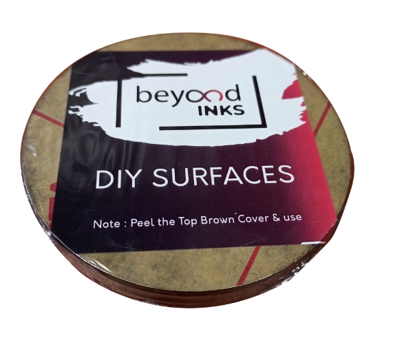 Picture of Beyond Diy Home Decor White Round Coaster