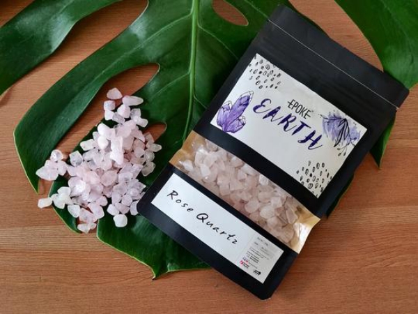Picture of Epoke Earth - Rose Quartz Crystals 250g