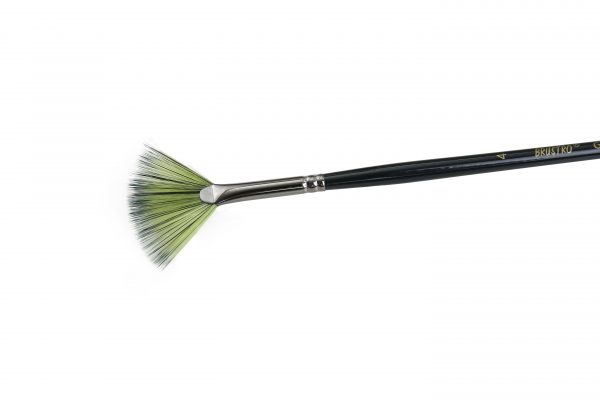 Picture of Brustro Greengold Fan Brush 1800 No.4