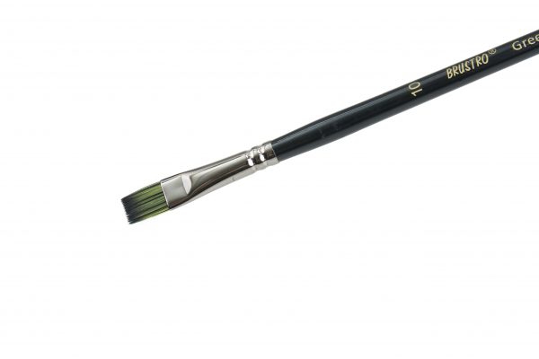 Picture of Brustro Greengold Flat Brush 1800 No.10