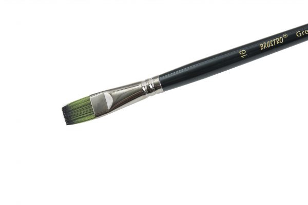 Picture of Brustro Greengold Flat Brush 1800 No.16