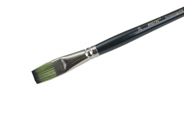 Picture of Brustro Greengold Flat Brush 1800 No.24