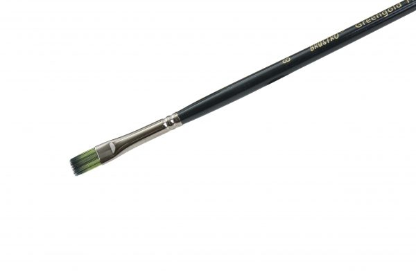 Picture of Brustro Greengold Flat Brush 1800 No.8