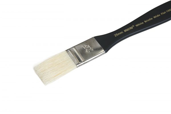 Picture of Brustro SR-1002 White Bristle Wide Flat No.25
