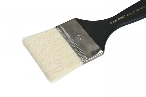 Picture of Brustro SR-1002 White Bristle Wide Flat No.80