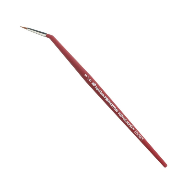 Picture of Princeton Velvetouch Tight Spot Brush - 3950 (Size 3/0)