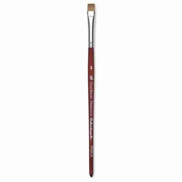 Picture of Princeton Velvetouch Chisel Blender Brush - 3950 (Size 2)