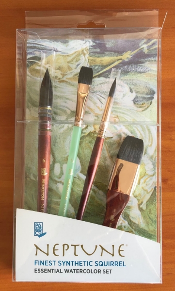 Picture of Princeton Neptune Professional Brush - 4750 (Set of 4-B)