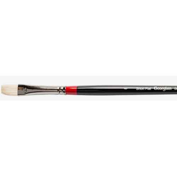 Picture of Daler Rowney Georgian Short Flat Brush - G36 (No.6)