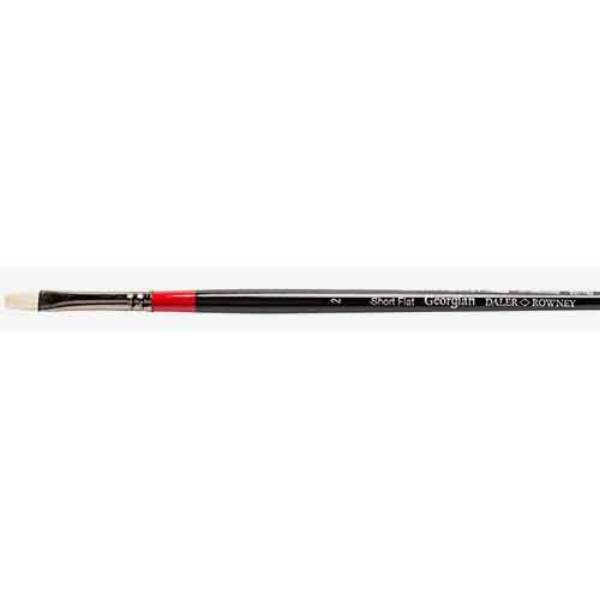 Picture of Daler Rowney Georgian Short Flat Brush - G36 (No.2)