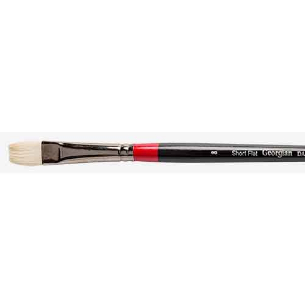 Picture of Daler Rowney Georgian Short Flat Brush - G36 (No.8)