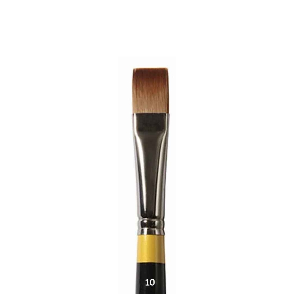 Picture of Daler Rowney System 3 Long Handle Bright Brush - No.10 (SY41)