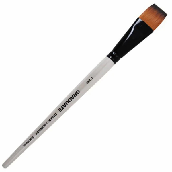 Picture of Daler Rowney Graduate Flat Wash Brush - No.3/4