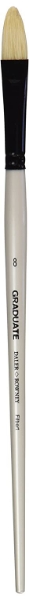 Picture of Daler Rowney Graduate Bristle Long Handle Filbert Brush - No.8
