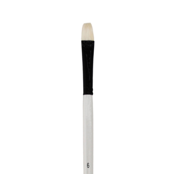 Picture of Daler Rowney Graduate Bristle Long Handle Bright Brush - No.6