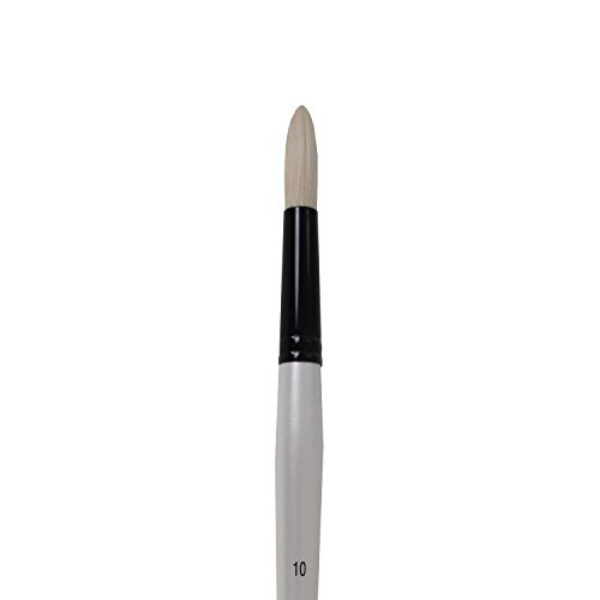 Picture of Daler Rowney Graduate Bristle Long Handle Round Brush - No.10