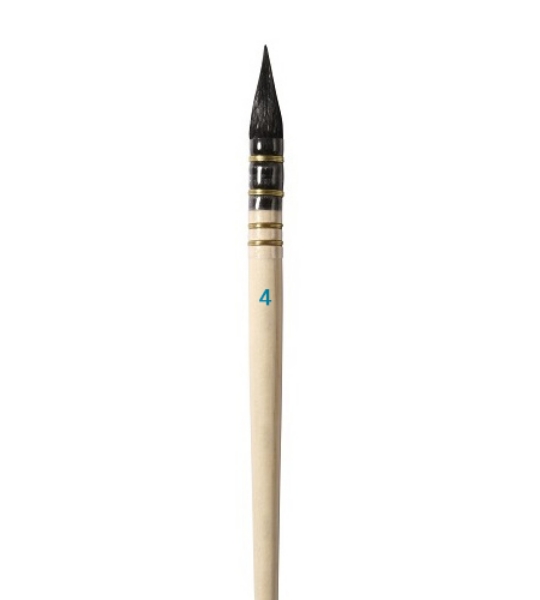 Picture of Daler Rowney Aquafine Pointed Wash Brush - AF24 (No.4)