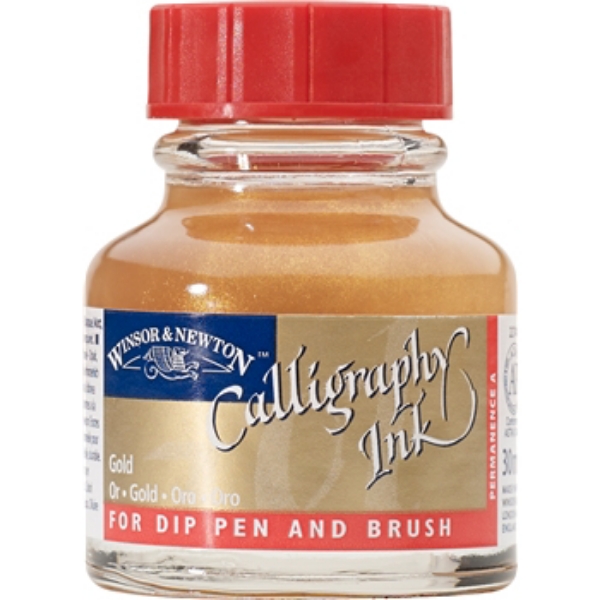 Picture of WN Calligraphy Ink 30ml Gold SR2