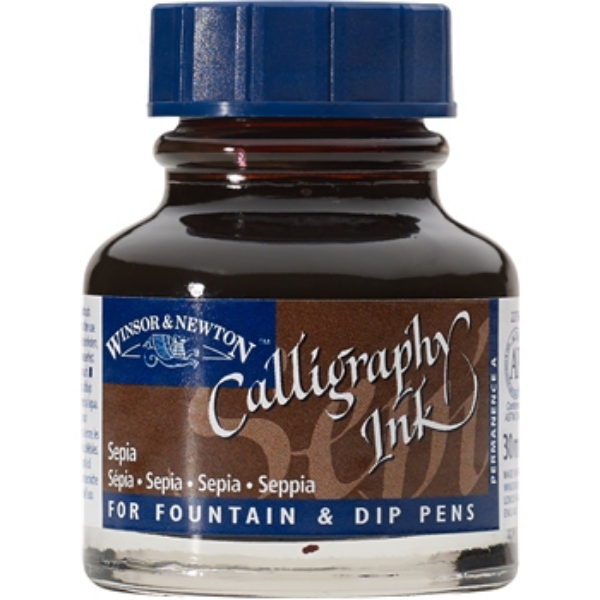 Picture of WN Calligraphy Ink 30ml Sepia